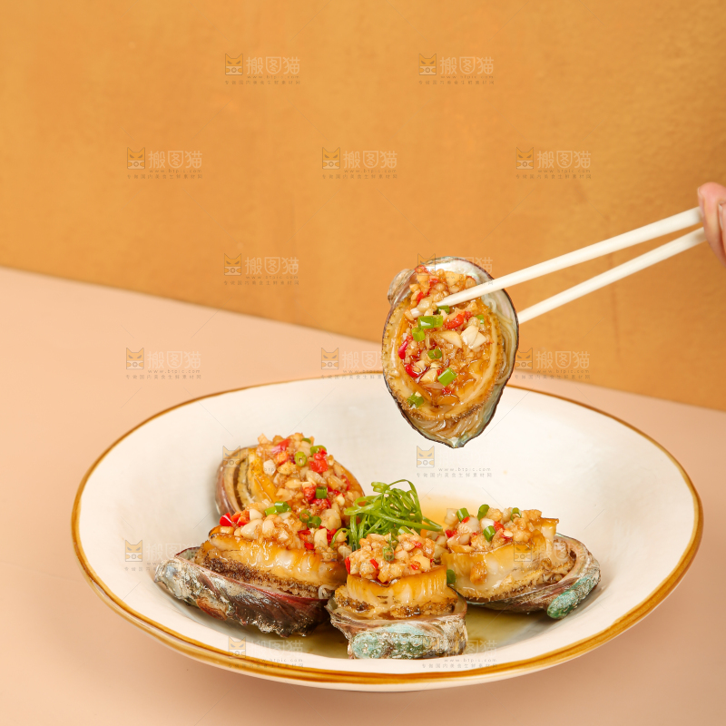 蒜蓉粉丝蒸鲍鱼