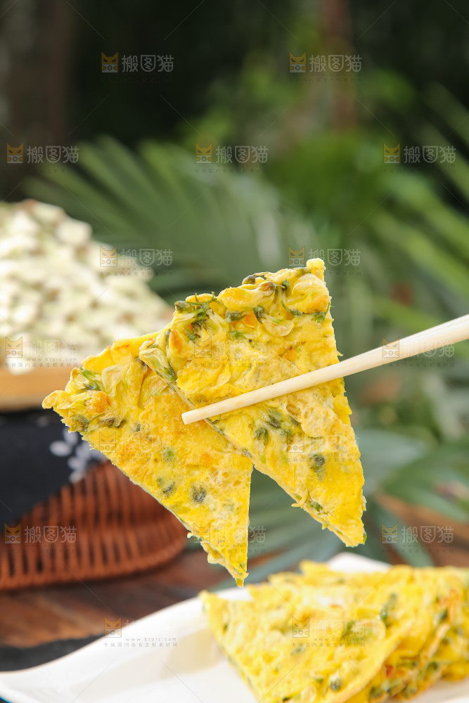 槐花煎蛋