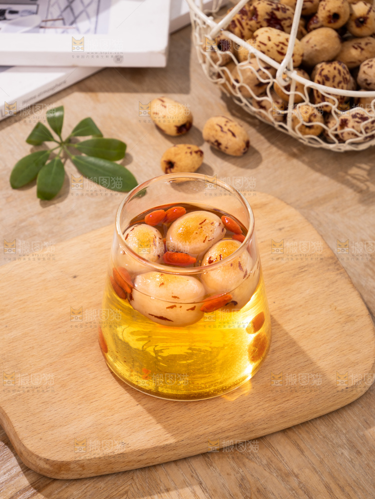 去皮去核枣茶