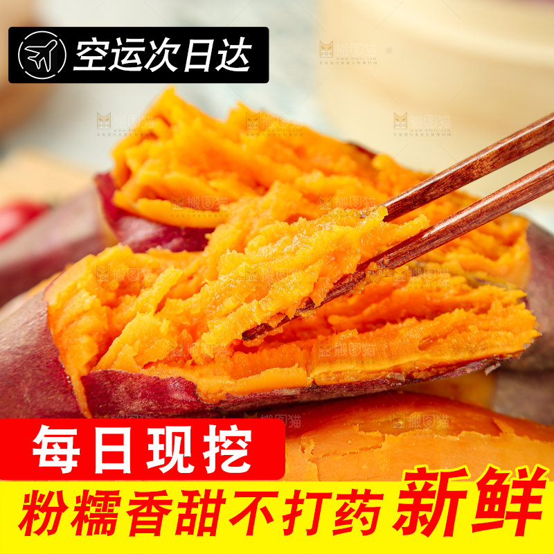 西瓜红蜜薯