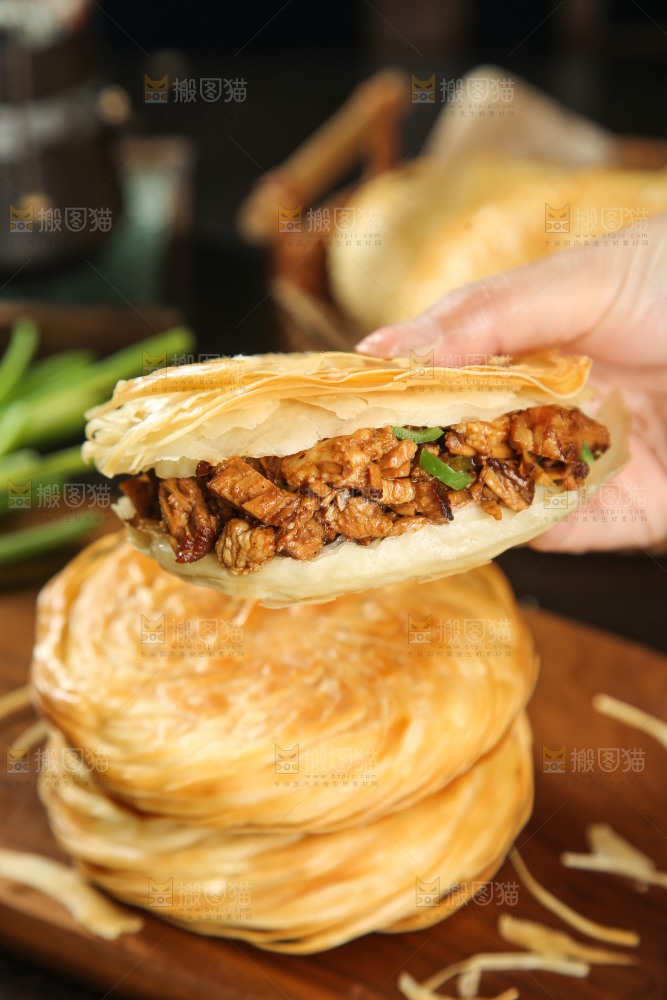潼关千层饼