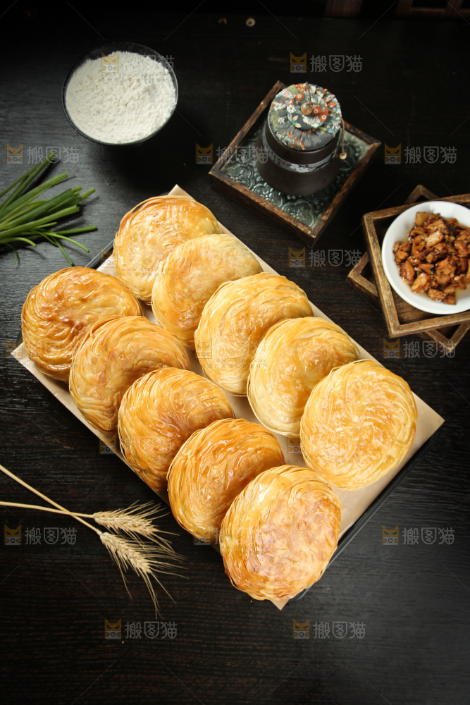 潼关千层饼