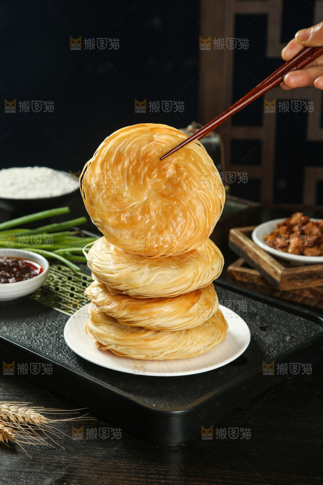 潼关千层饼