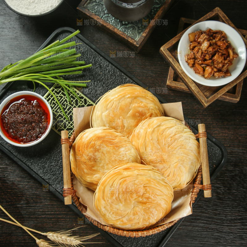 潼关千层饼