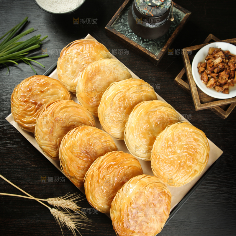 潼关千层饼