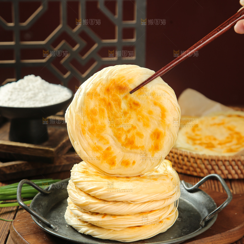 潼关千层饼