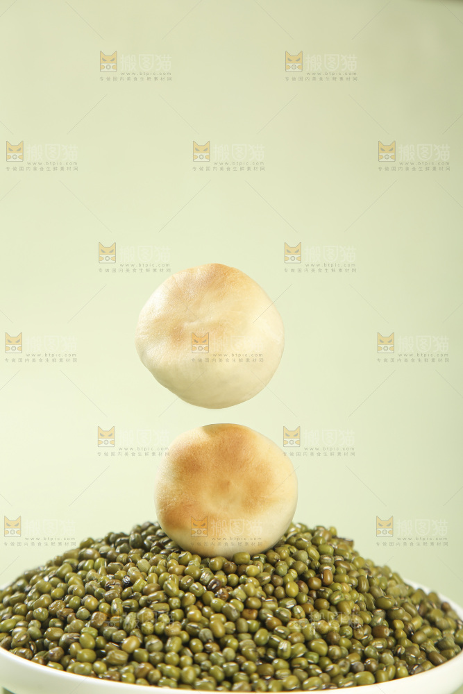 冰皮绿豆饼