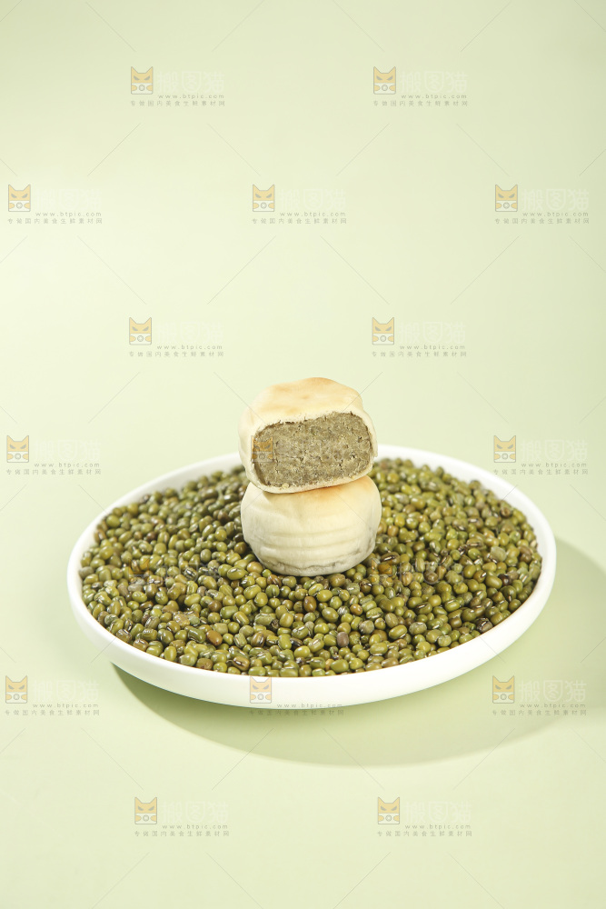 冰皮绿豆饼