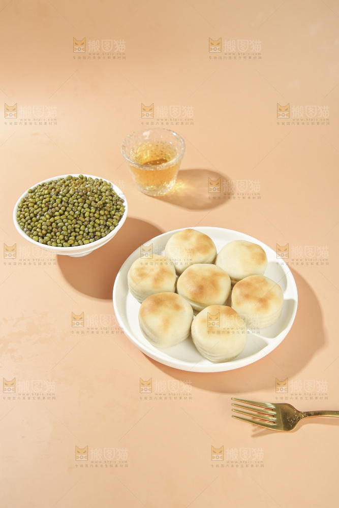冰皮绿豆饼