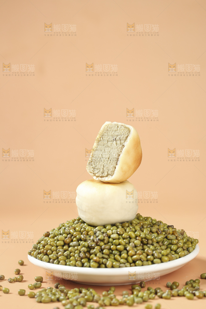 冰皮绿豆饼
