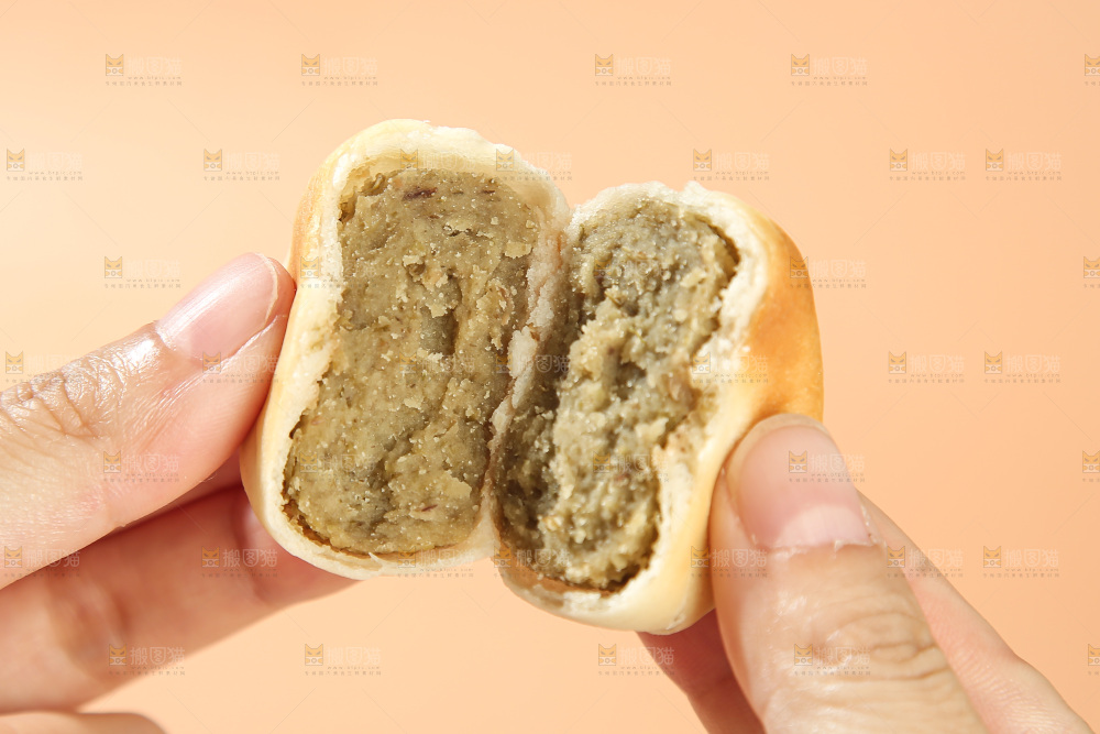 冰皮绿豆饼