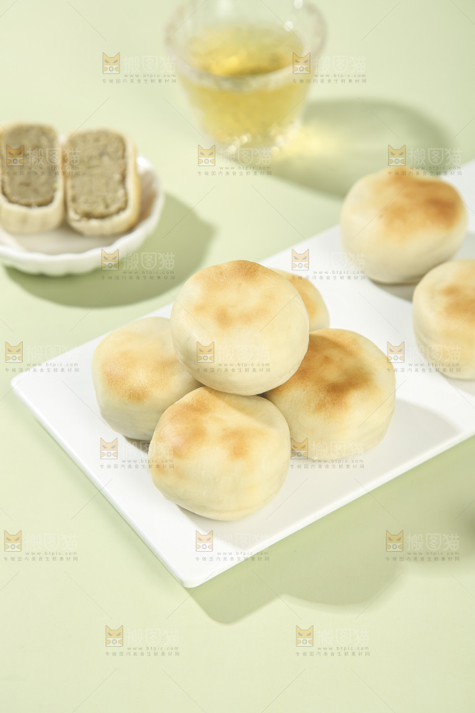 冰皮绿豆饼