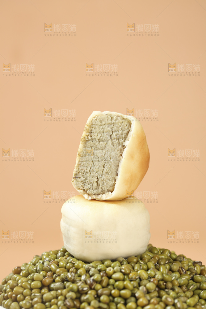 冰皮绿豆饼