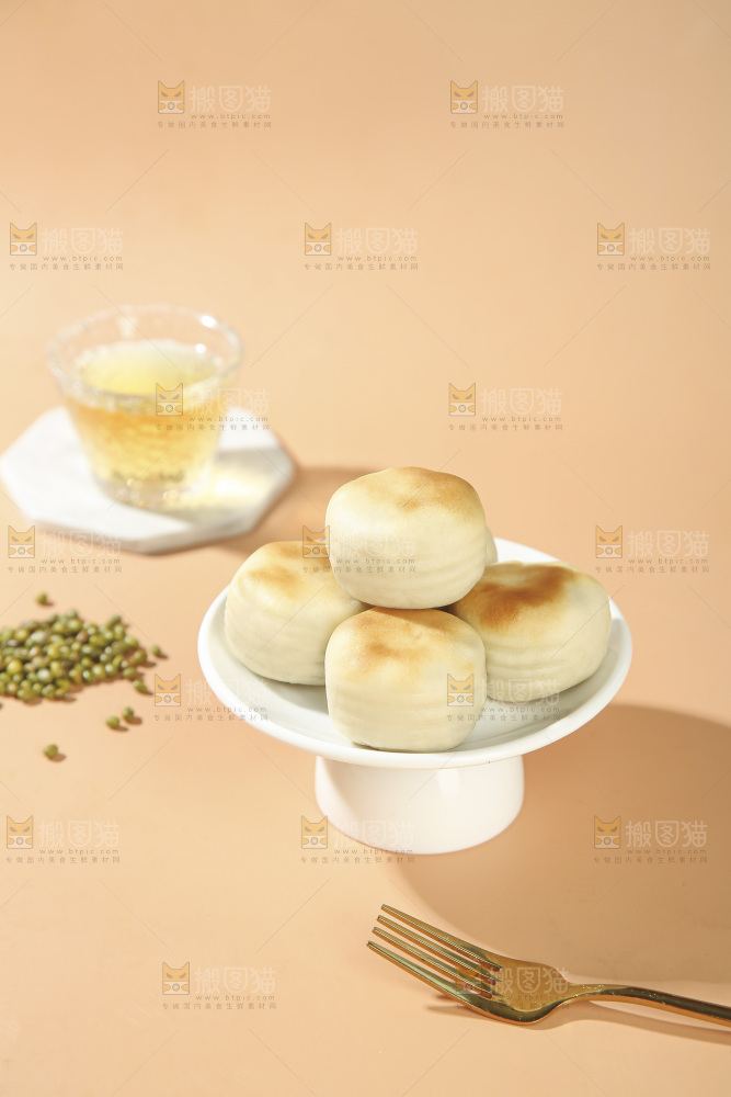 冰皮绿豆饼