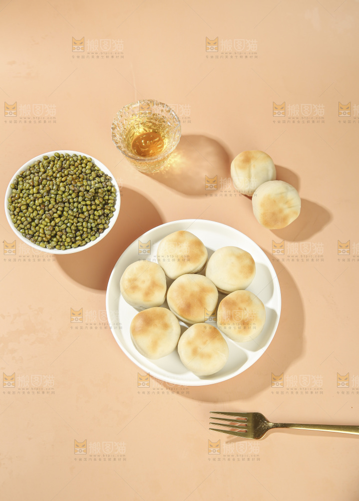 冰皮绿豆饼