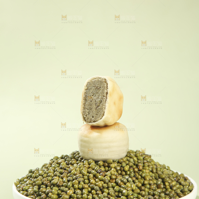冰皮绿豆饼