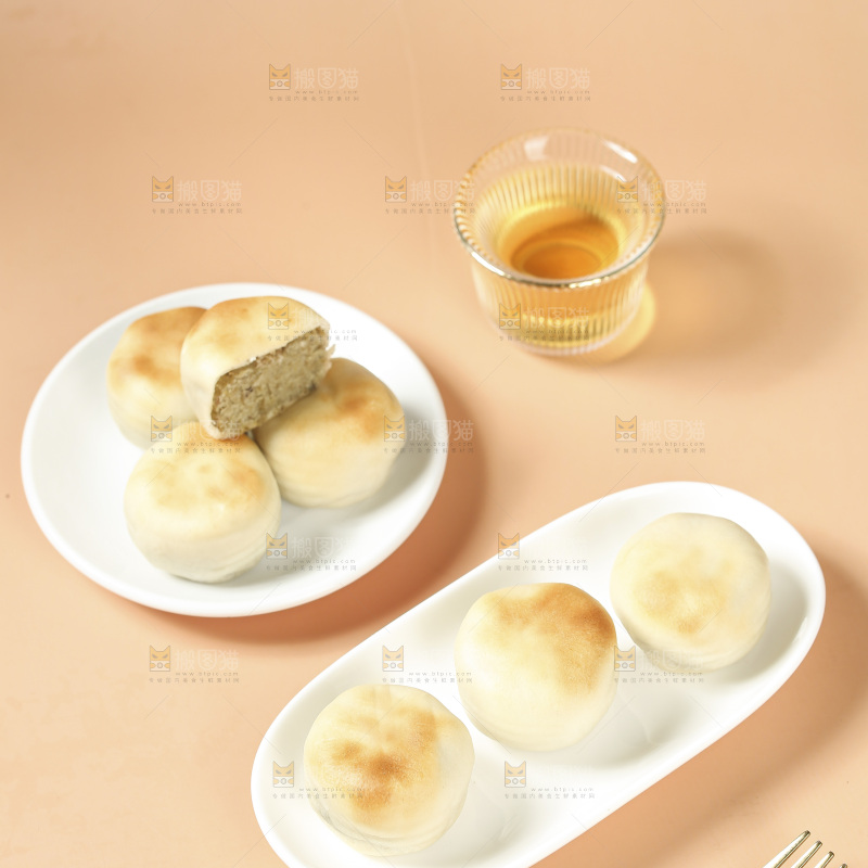 冰皮绿豆饼