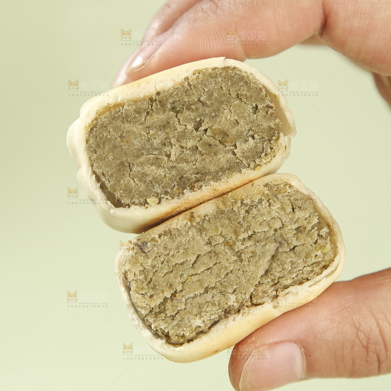 冰皮绿豆饼