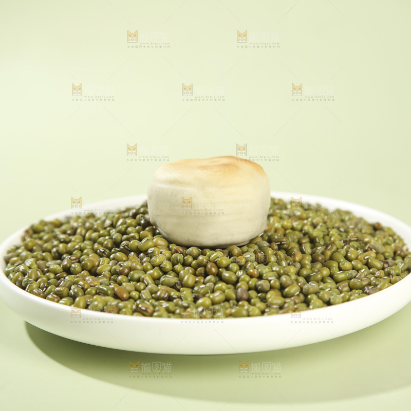 冰皮绿豆饼