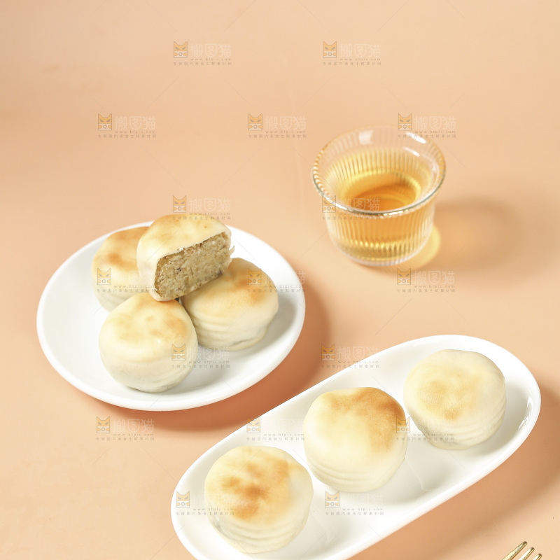 冰皮绿豆饼