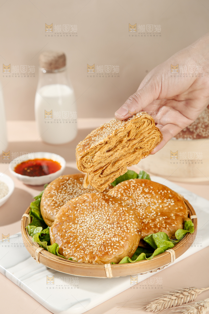 麻酱烧饼