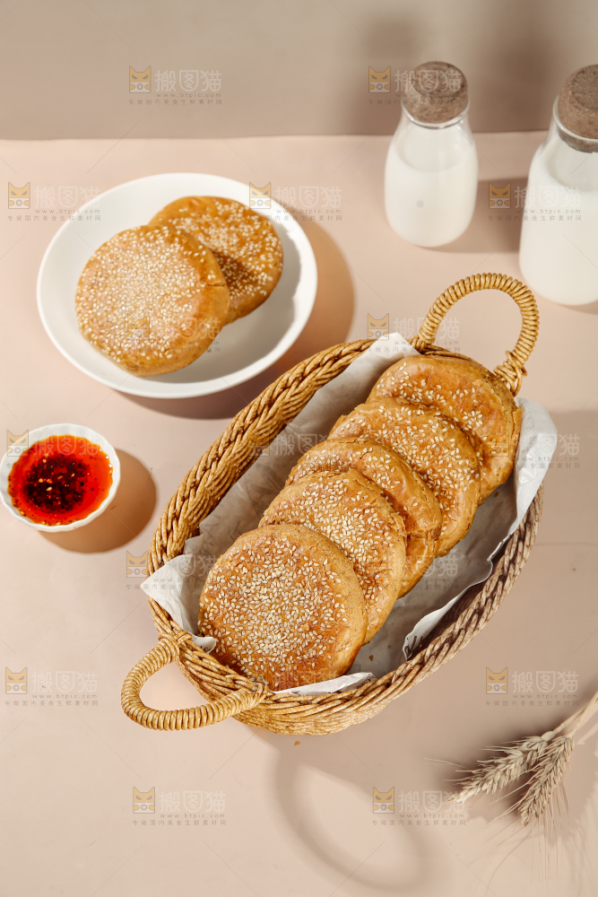 麻酱烧饼