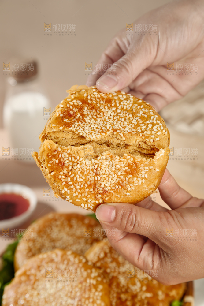 麻酱烧饼
