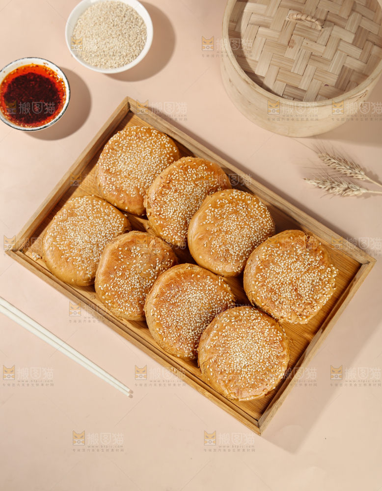 麻酱烧饼