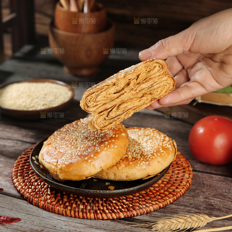 麻酱烧饼
