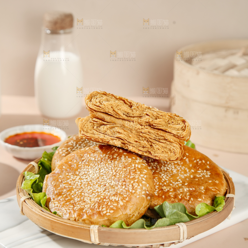 麻酱烧饼