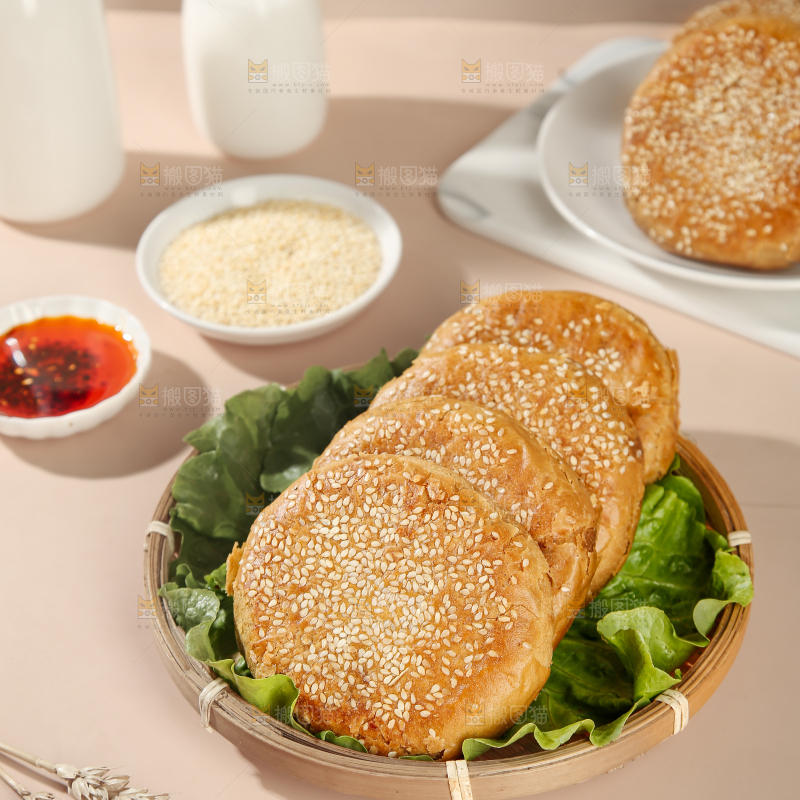 麻酱烧饼