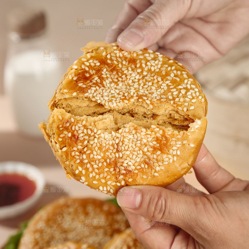 麻酱烧饼