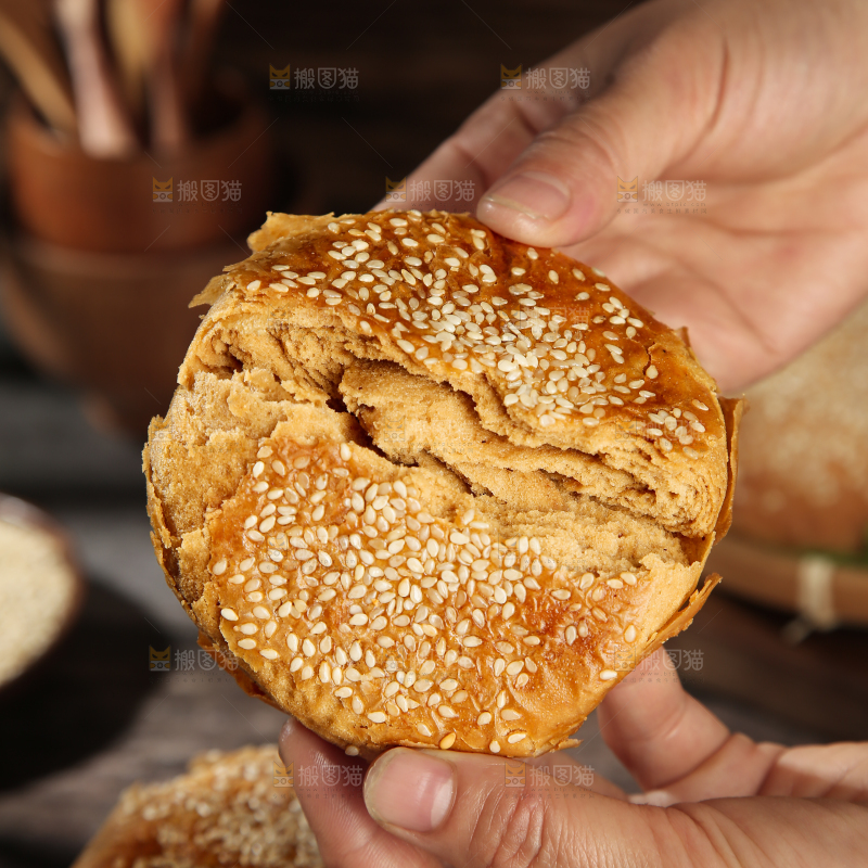 麻酱烧饼