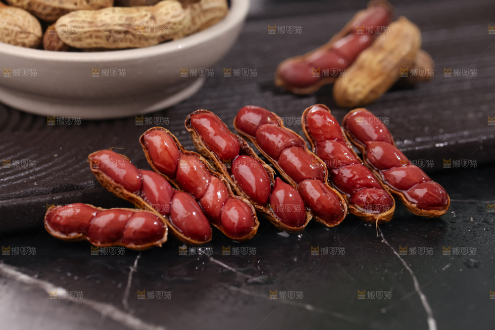 卤花生