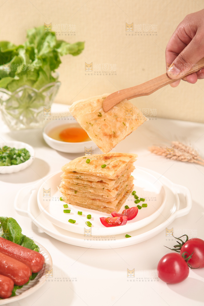 黄油葱油饼