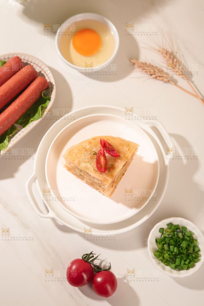 黄油葱油饼