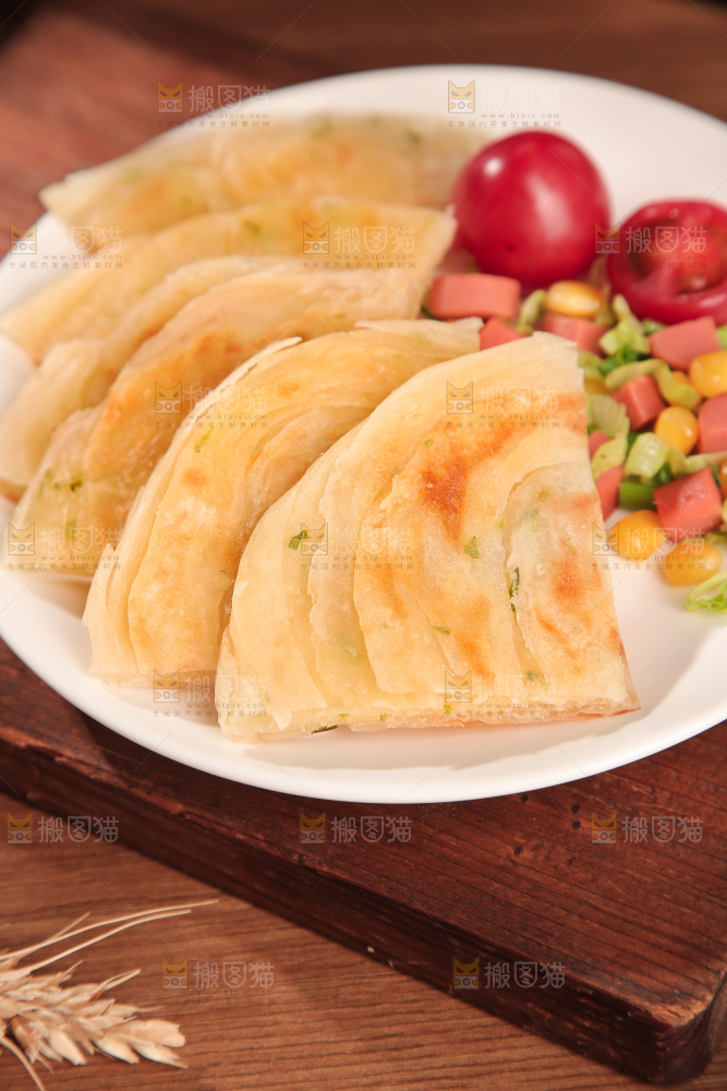 黄油葱油饼