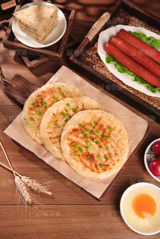 黄油葱油饼