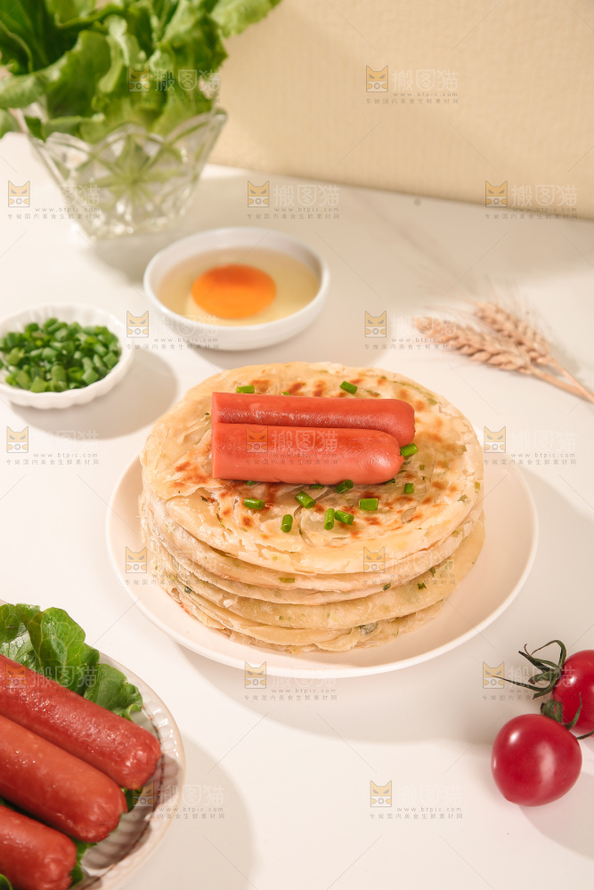 黄油葱油饼