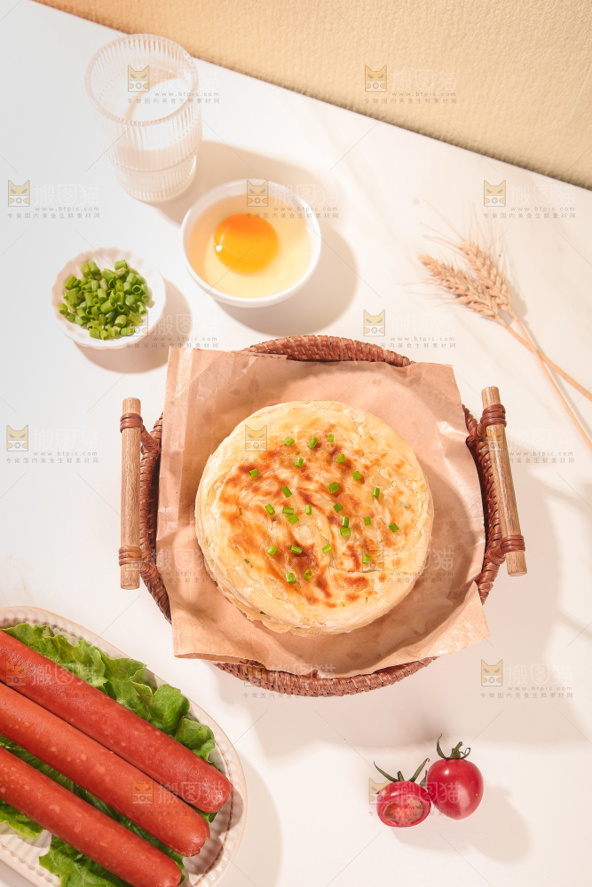 黄油葱油饼