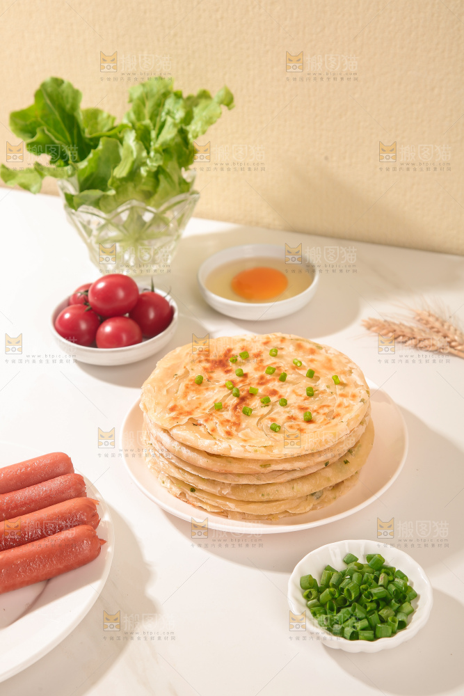 黄油葱油饼