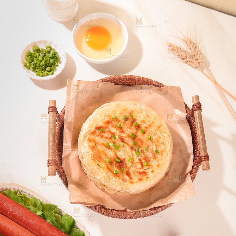 黄油葱油饼