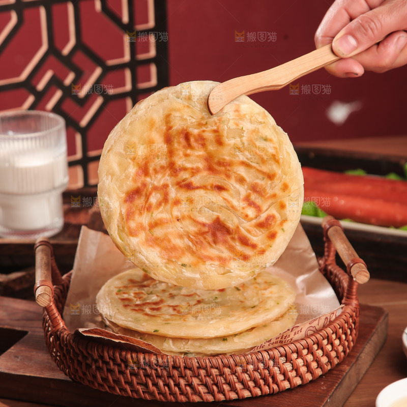 黄油葱油饼