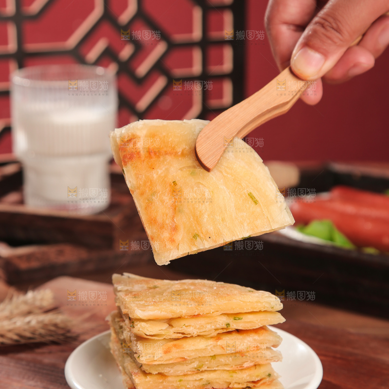 黄油葱油饼