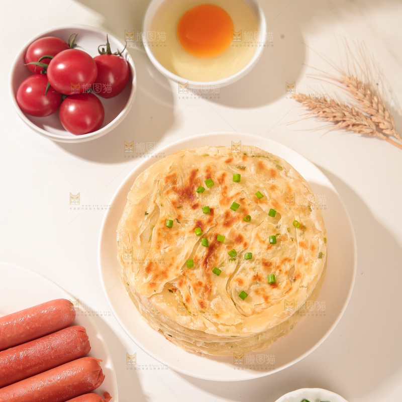 黄油葱油饼