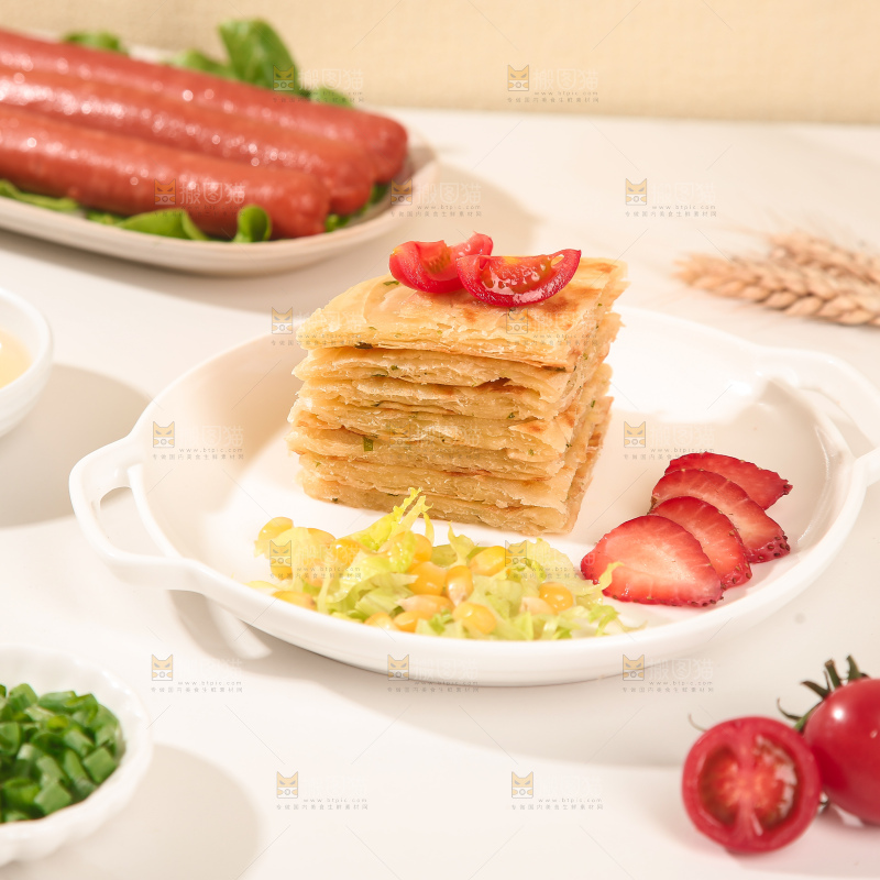 黄油葱油饼