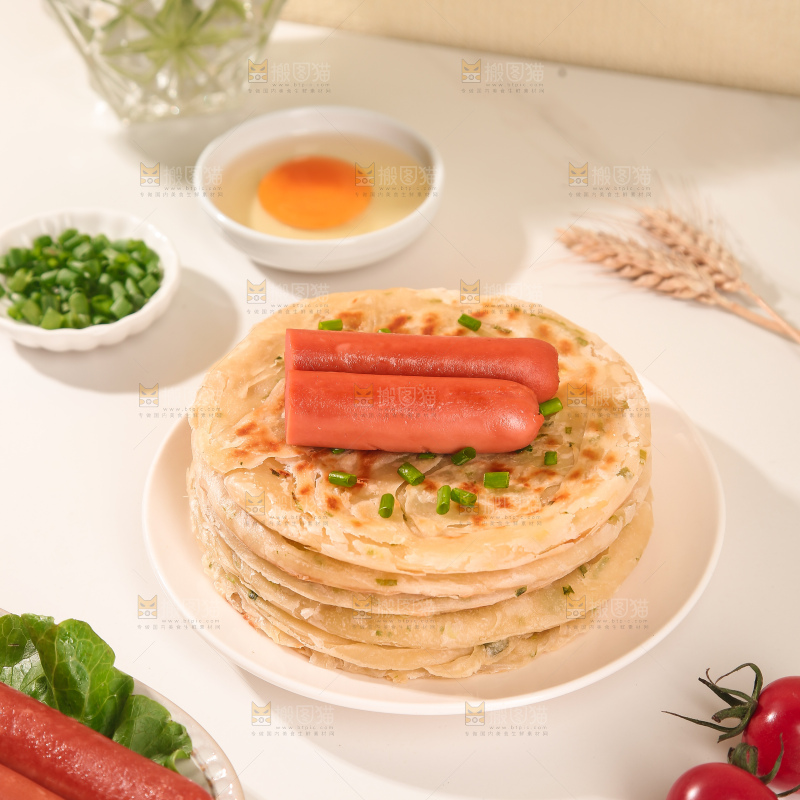 黄油葱油饼