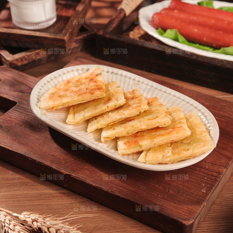 黄油葱油饼