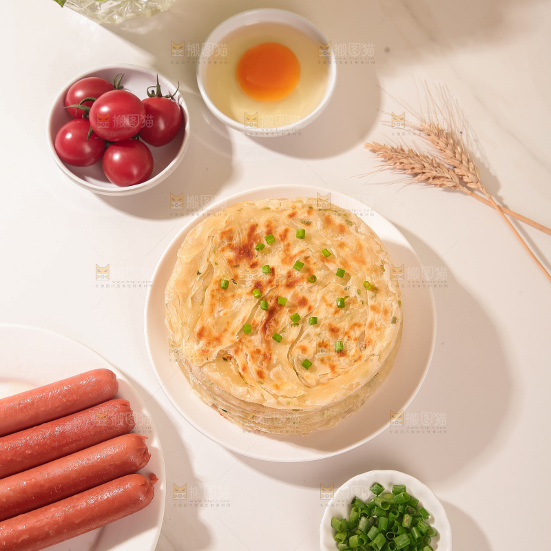 黄油葱油饼
