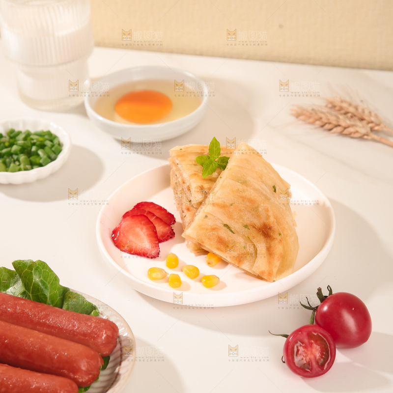 黄油葱油饼